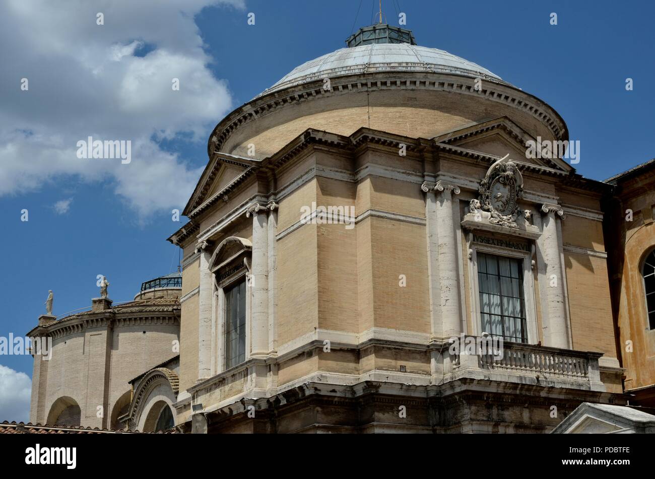 Le Musée du Vatican, l'un des sites les plus visités de la Cité du Vatican, Rome, Italie, Europe Banque D'Images
