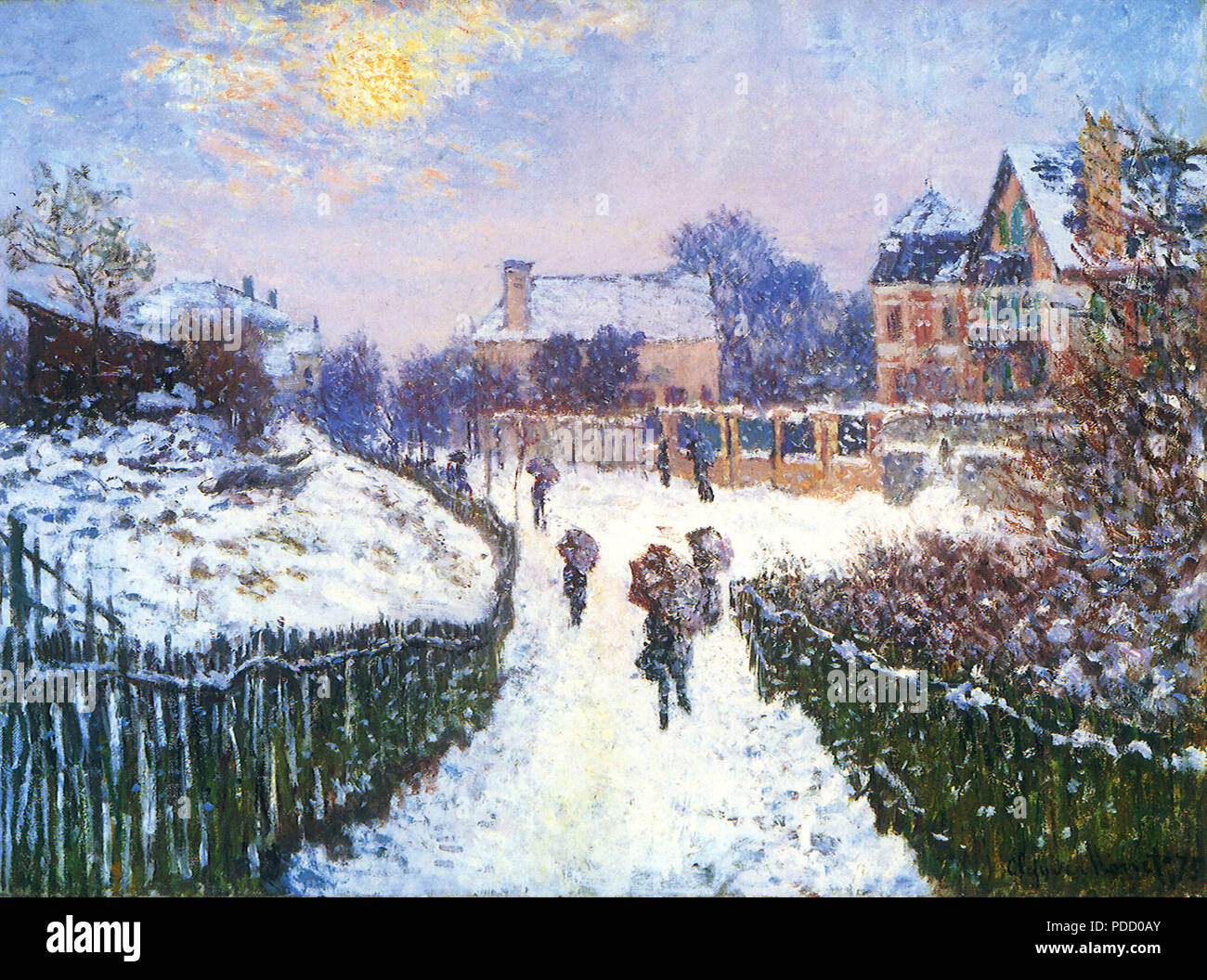 Boulevard SaintDenis, Argenteuil, Claude 1875 Photo Stock Alamy