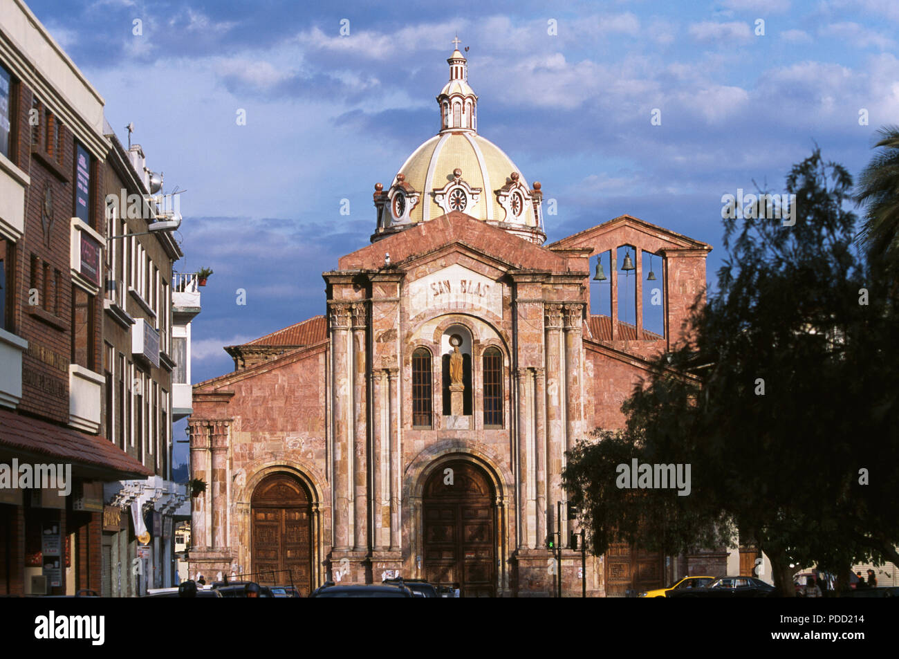 Eglise de San Blas à Cuenca, Équateur Banque D'Images