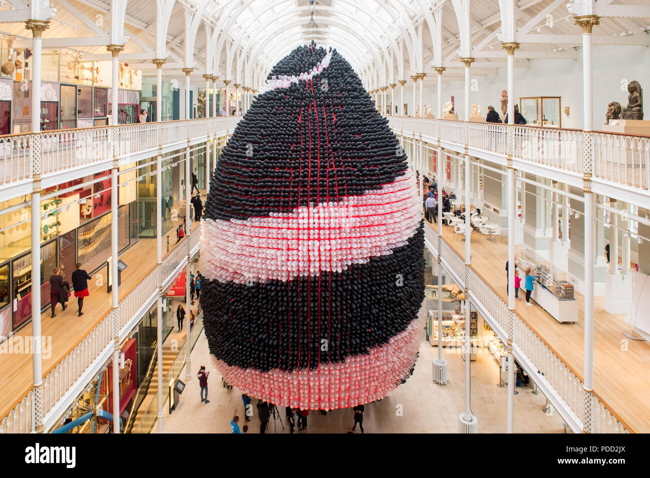 Artiste en photo Jason Hackenwerth Edinburgh International Science Festival (31 mars-15 avril Banque D'Images