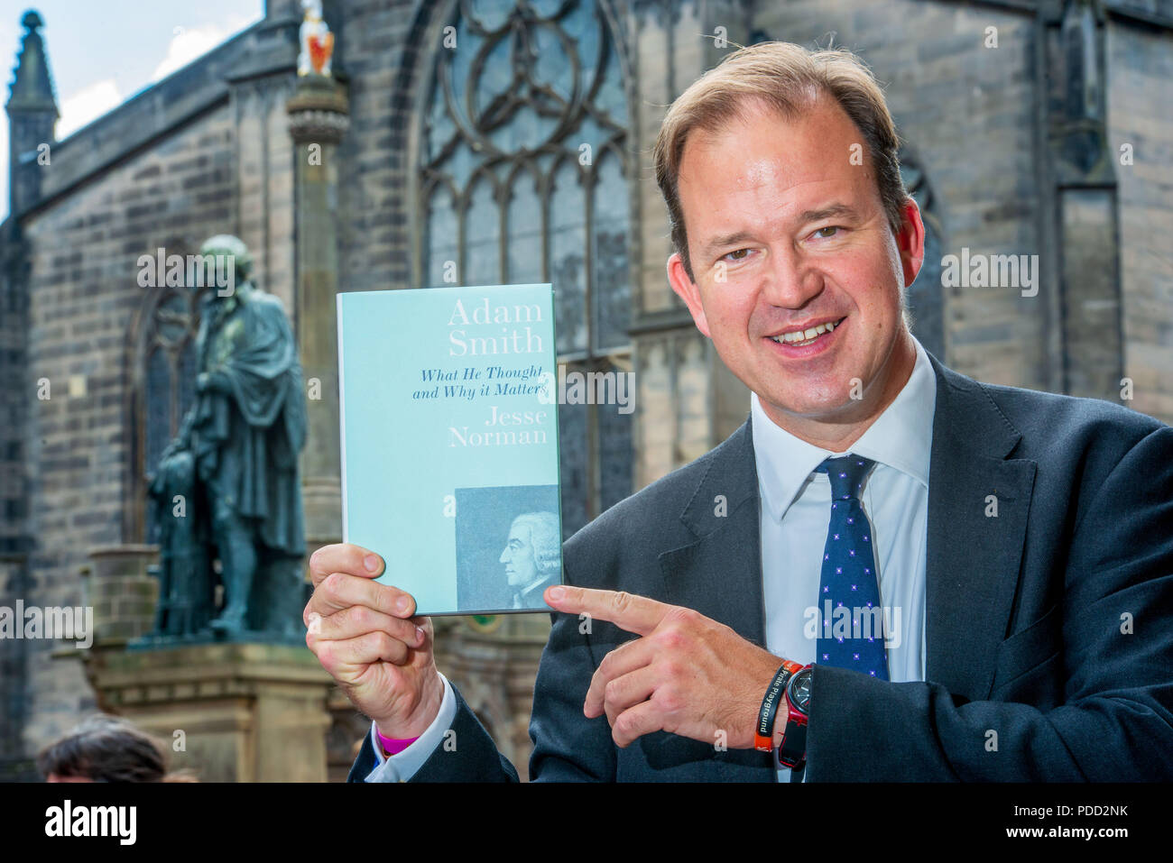 Député Jesse Norman auteur d'Adam Smith, ce qu'il pensait, et pourquoi cela importe Banque D'Images