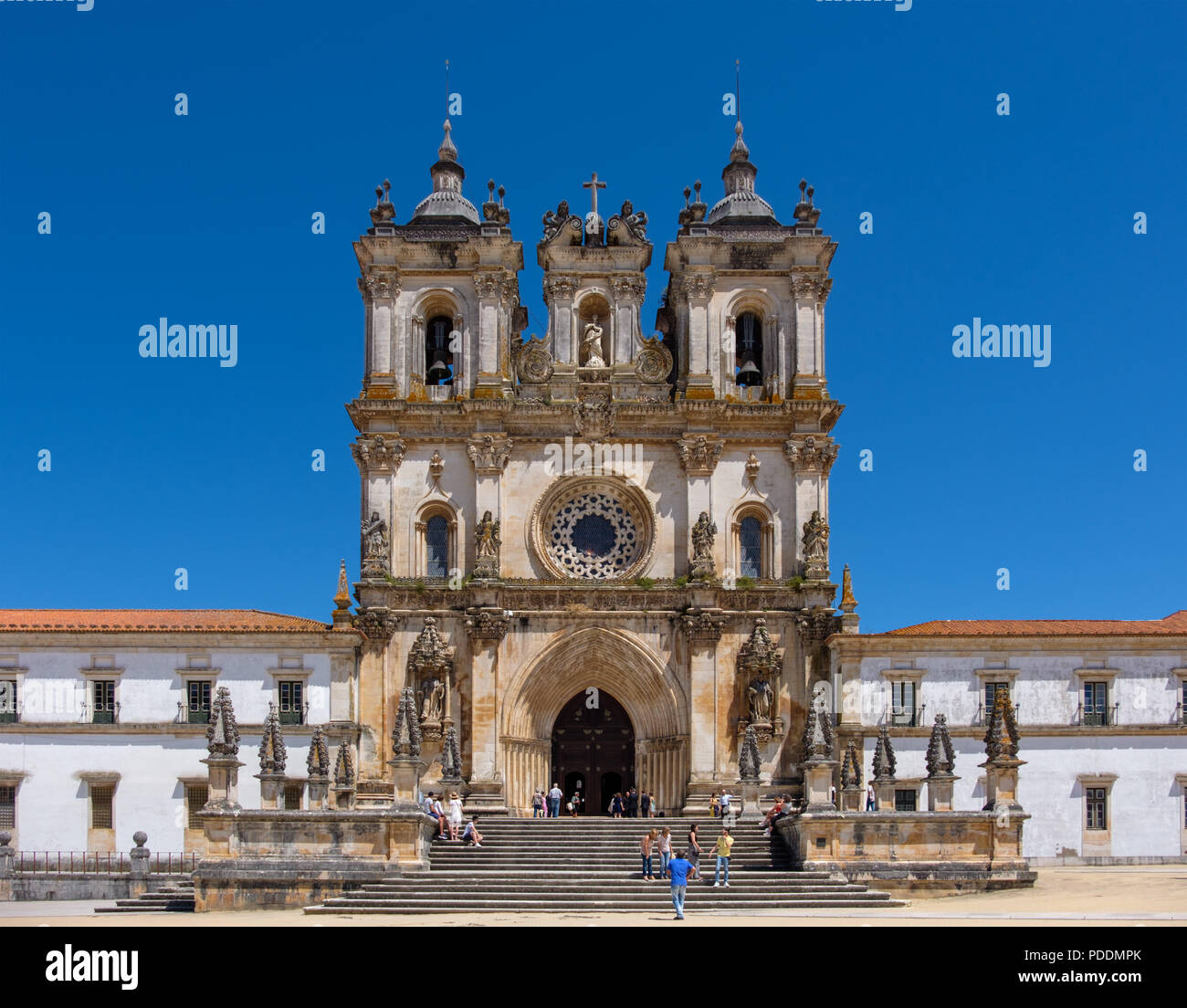 Alcobaca monastery - Mosteiro de Alcobaça - à Alcobaça, Portugal, Europe Banque D'Images