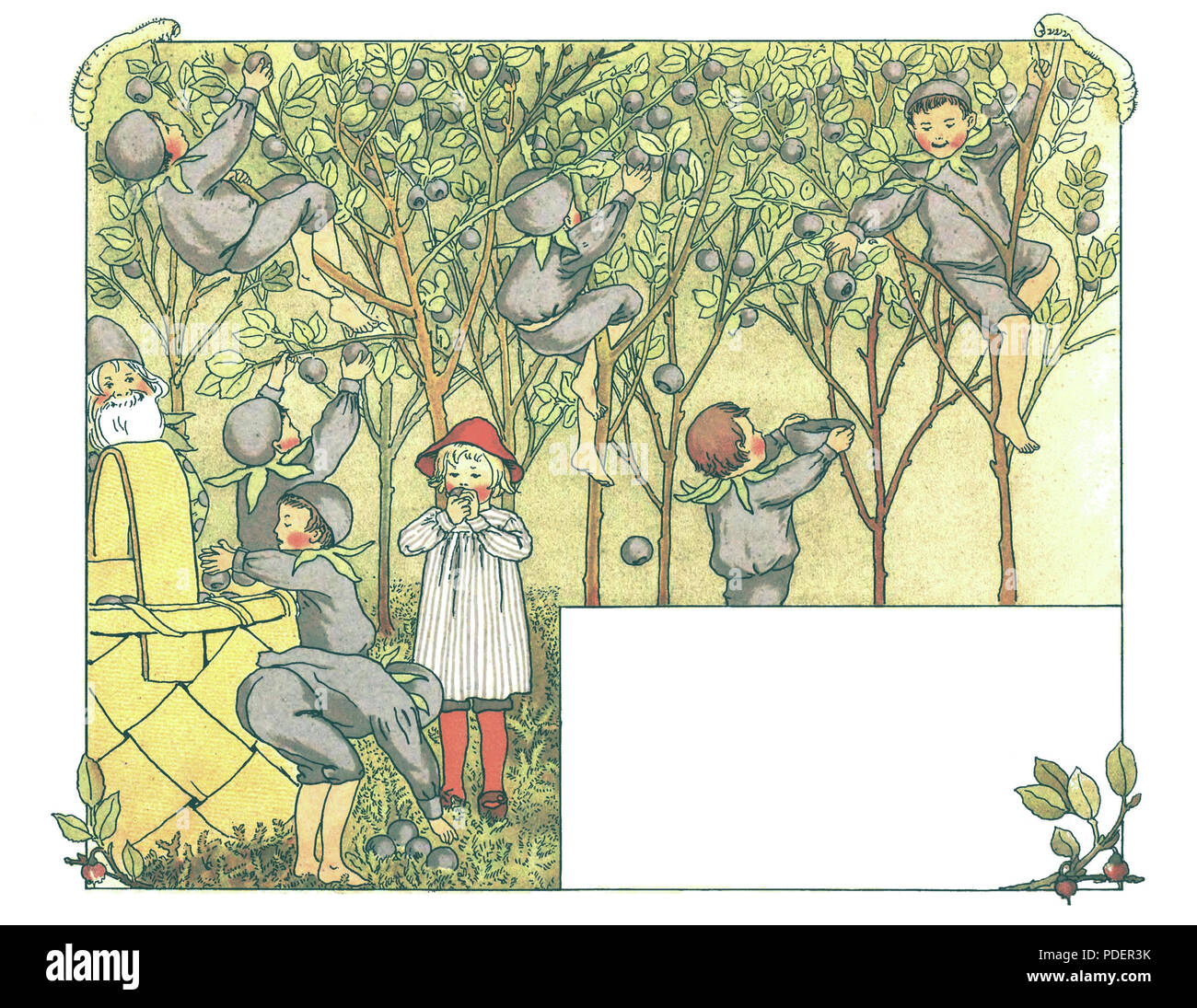 264 PL Maria Konopnicka - Na jagody page021 Banque D'Images