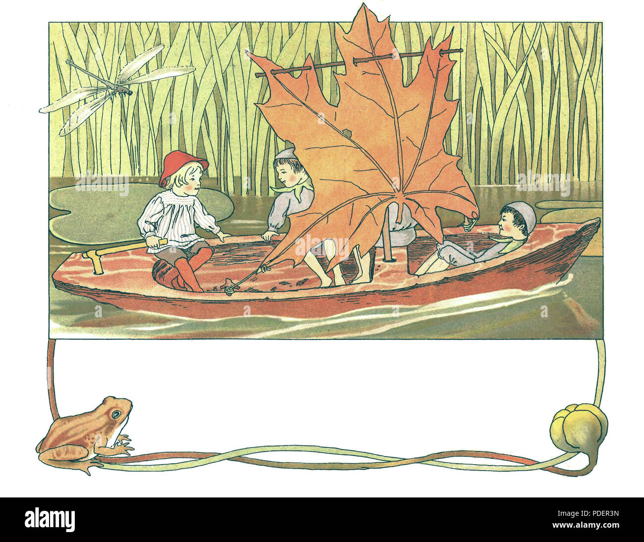 264 PL Maria Konopnicka - Na jagody page023 Banque D'Images