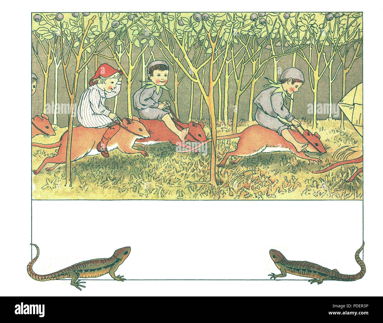 264 PL Maria Konopnicka - Na jagody page025 Banque D'Images