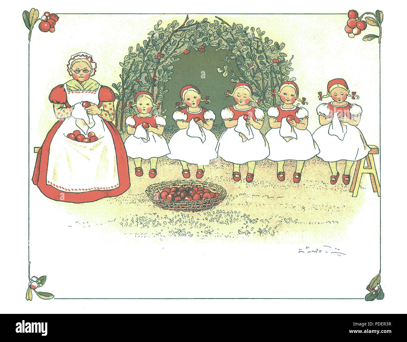 264 PL Maria Konopnicka - Na jagody page027 Banque D'Images