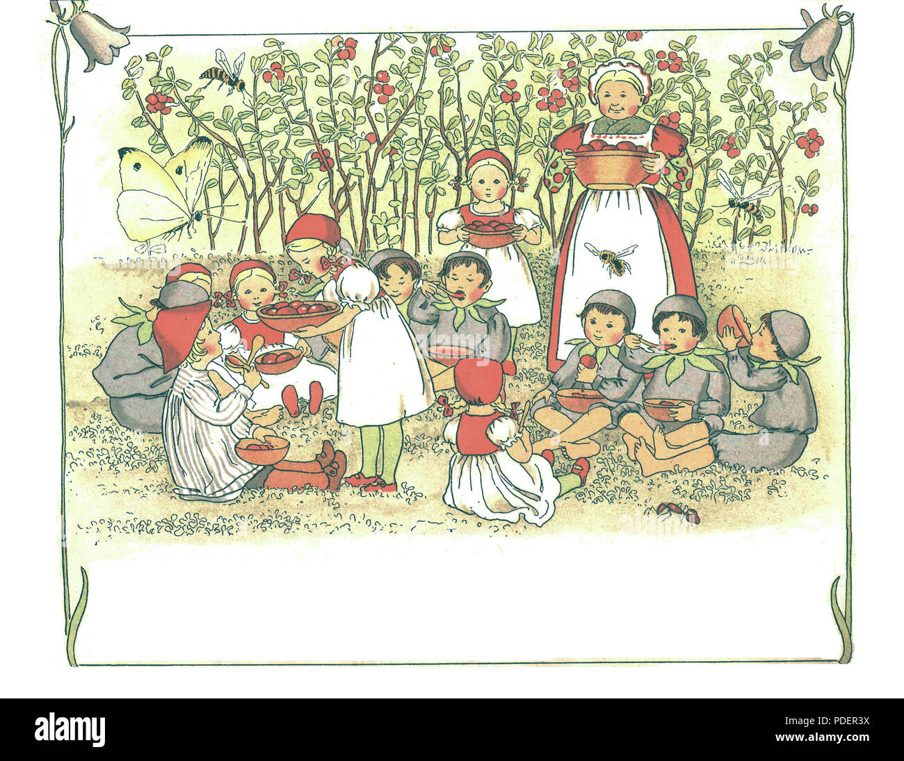 264 PL Maria Konopnicka - Na jagody page033 Banque D'Images