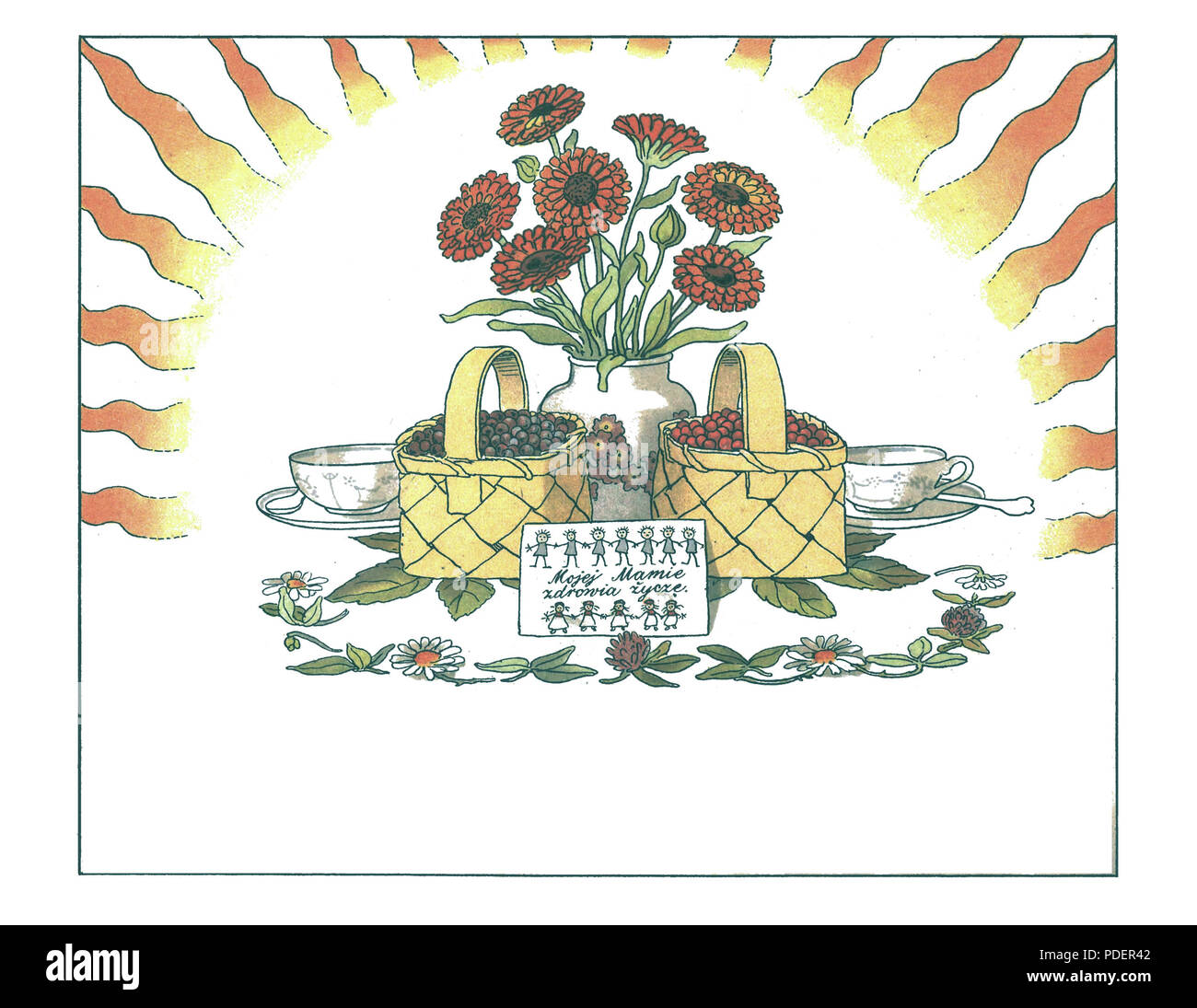 264 PL Maria Konopnicka - Na jagody page039 Banque D'Images