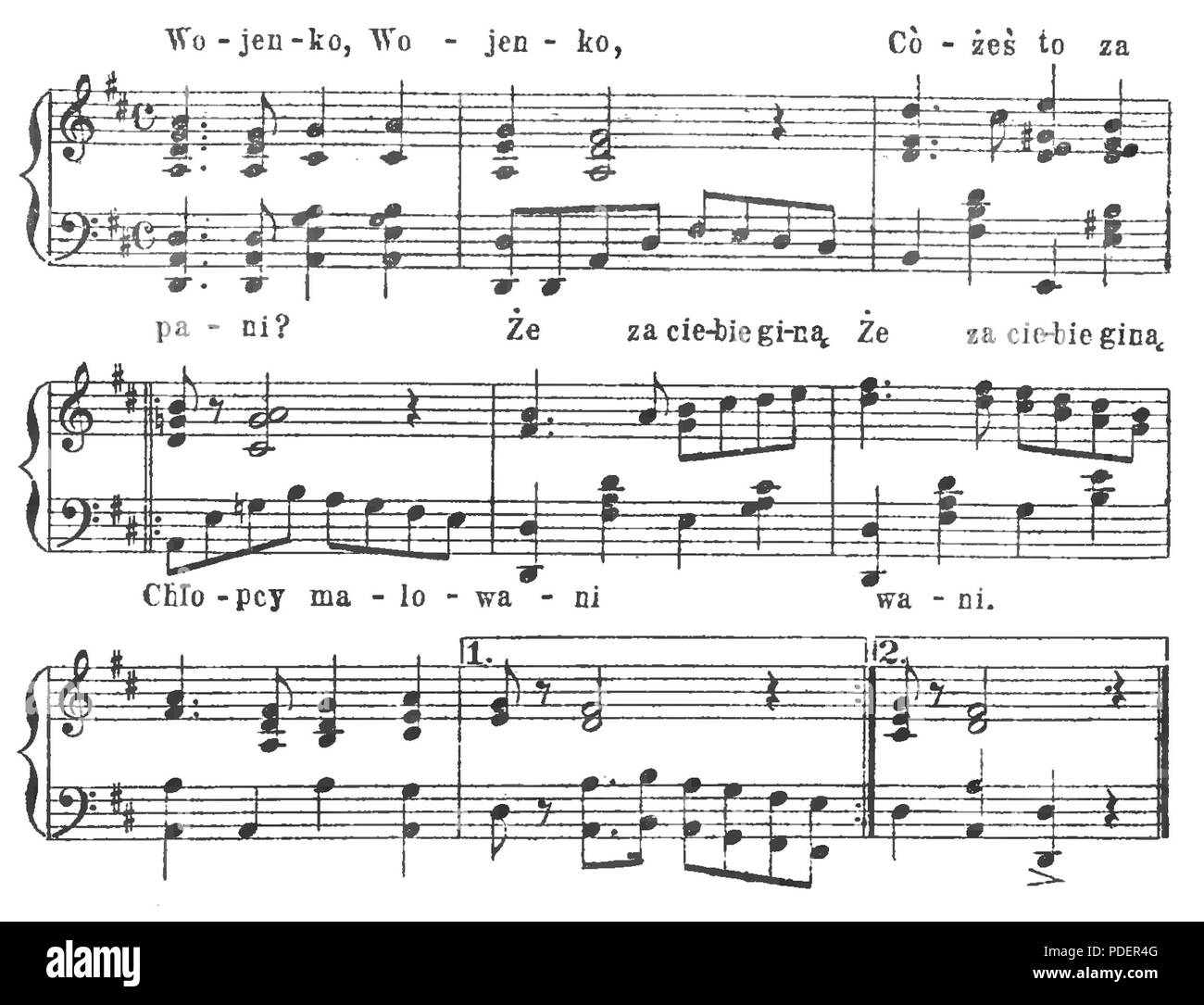 PL 264 Ma, pierwsza brygada... Wojenko, wojenko piosenki żołnierskie p03... Banque D'Images