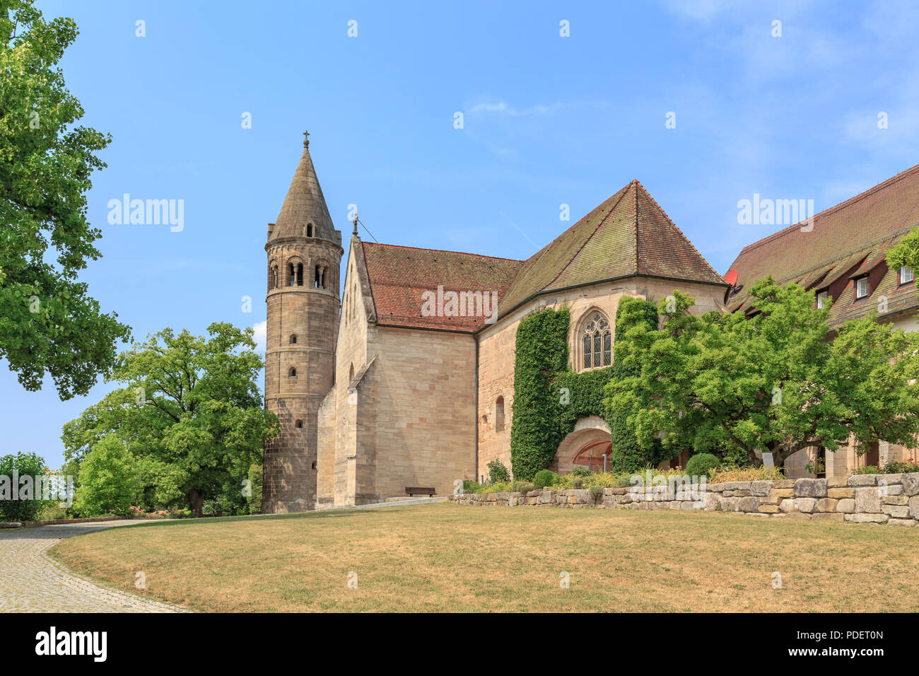 La tour de l'église et du monastère Kloster Lorch Banque D'Images