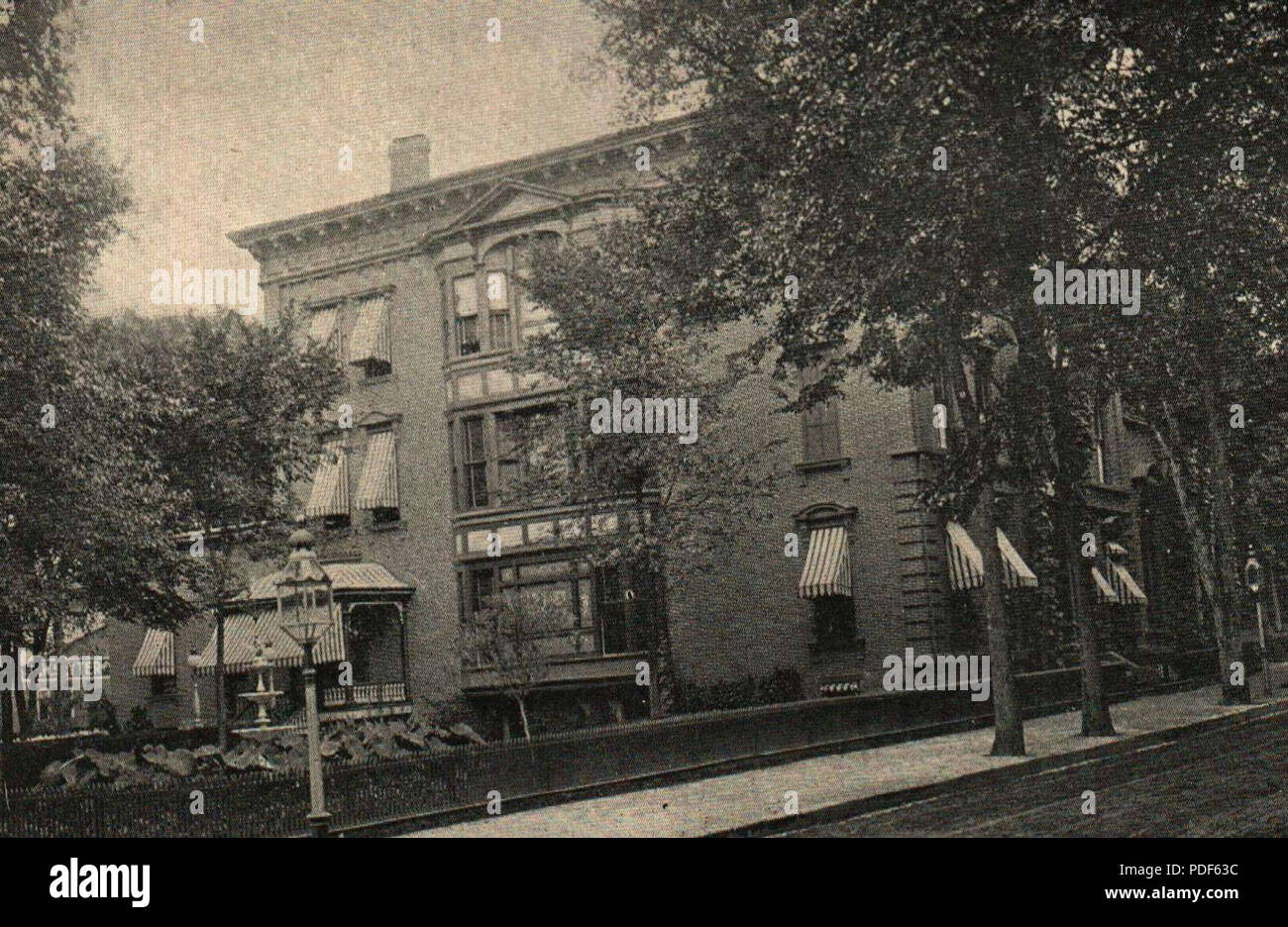 36 BASA-1271K-15A-1-169-Saratoga, Californie, 1906 Banque D'Images