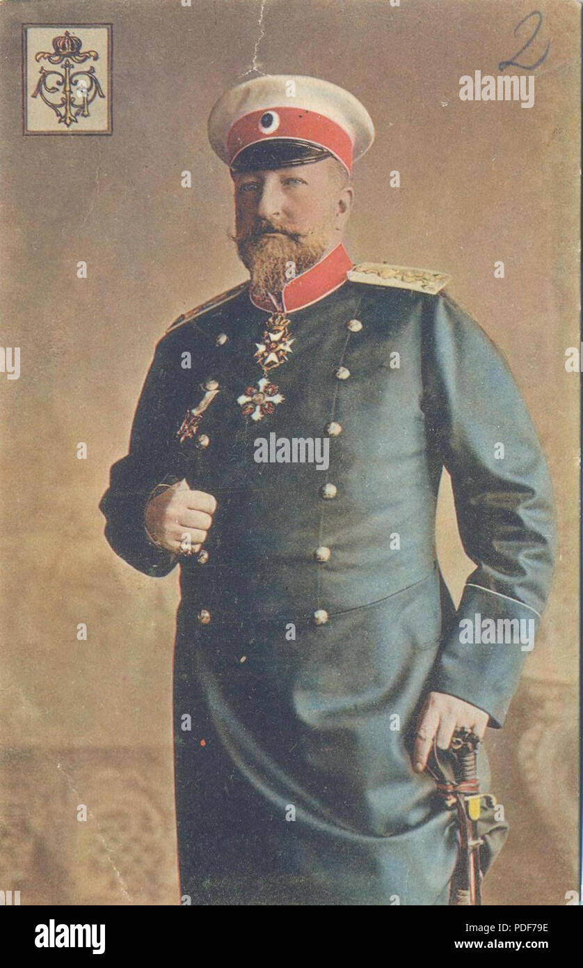 54 BASA-237K-1-349-2-Ferdinand I de Bulgarie Banque D'Images