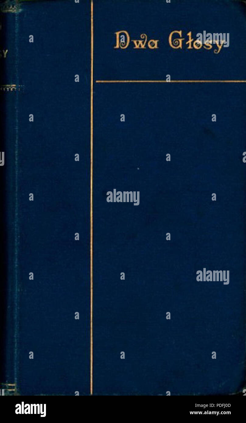 147 Daniłowski głosy - Gustaw Dwa okładka Banque D'Images