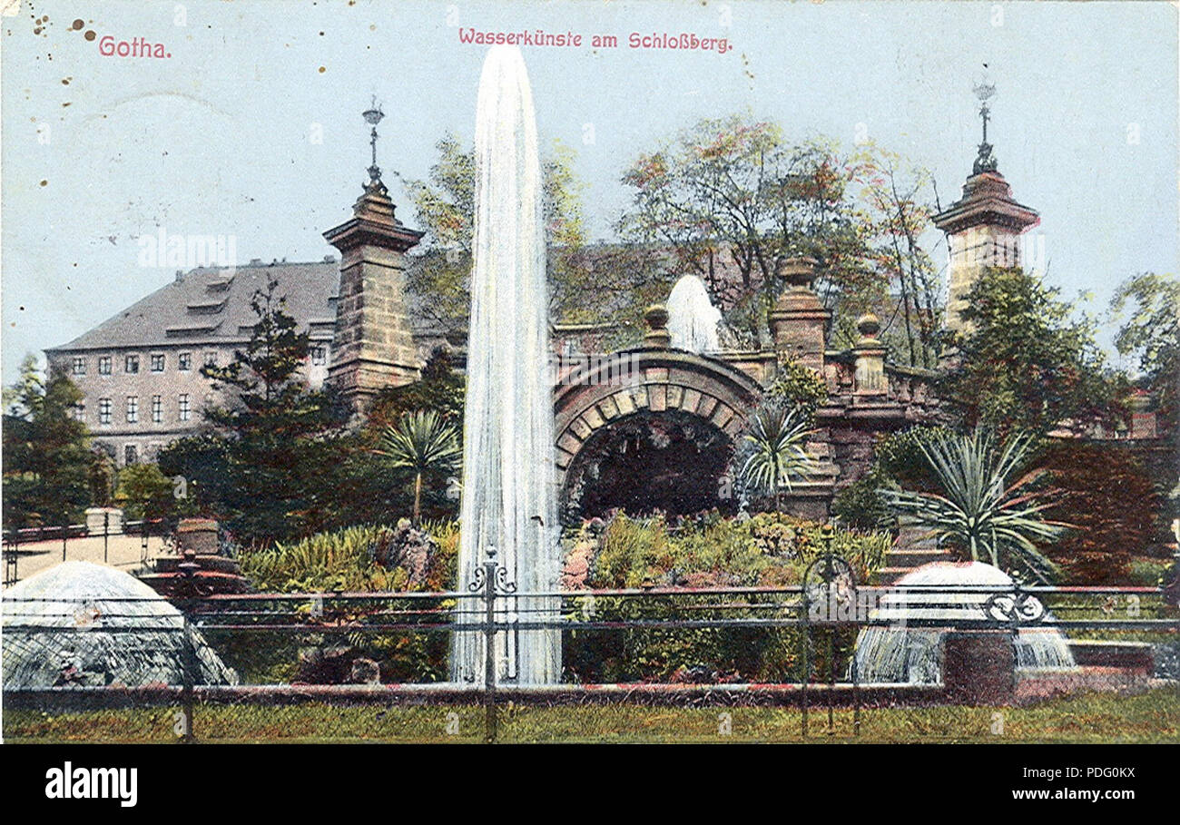 144 Gotha - Schlossberg Banque D'Images