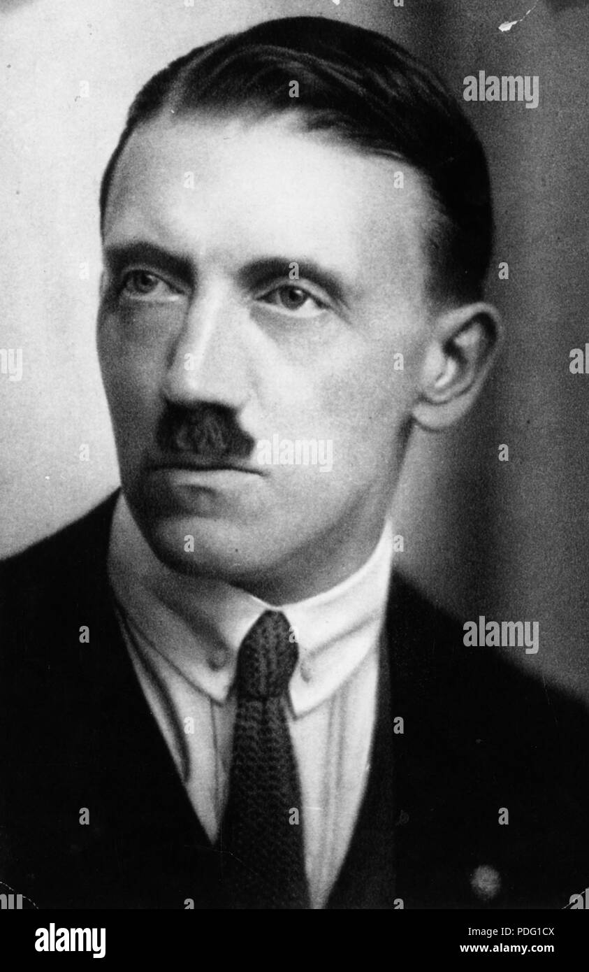 154 Hitler comme jeune homme Banque D'Images