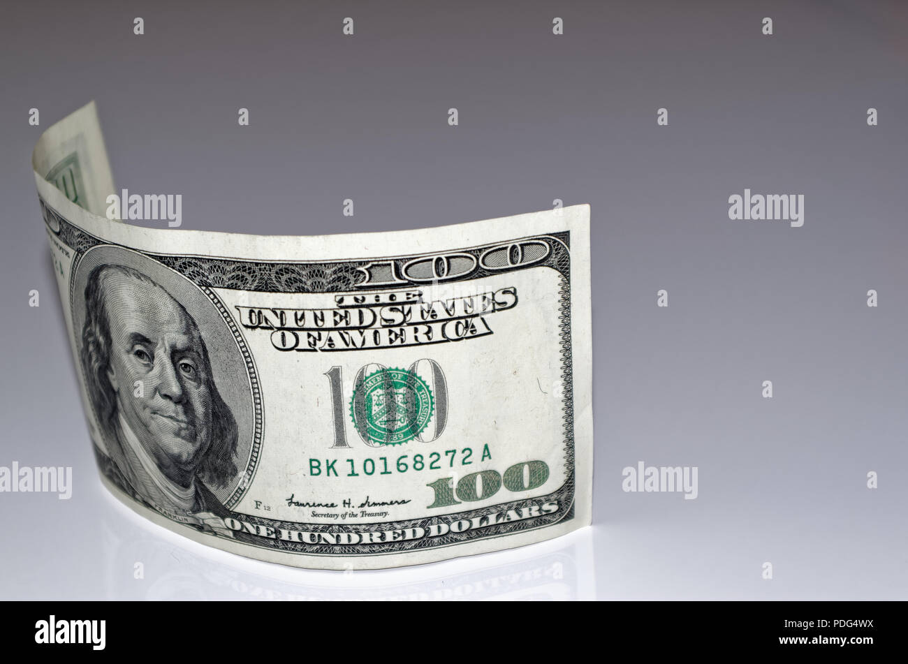 100 dollars banknote benjamin franklin Banque de photographies et d ...