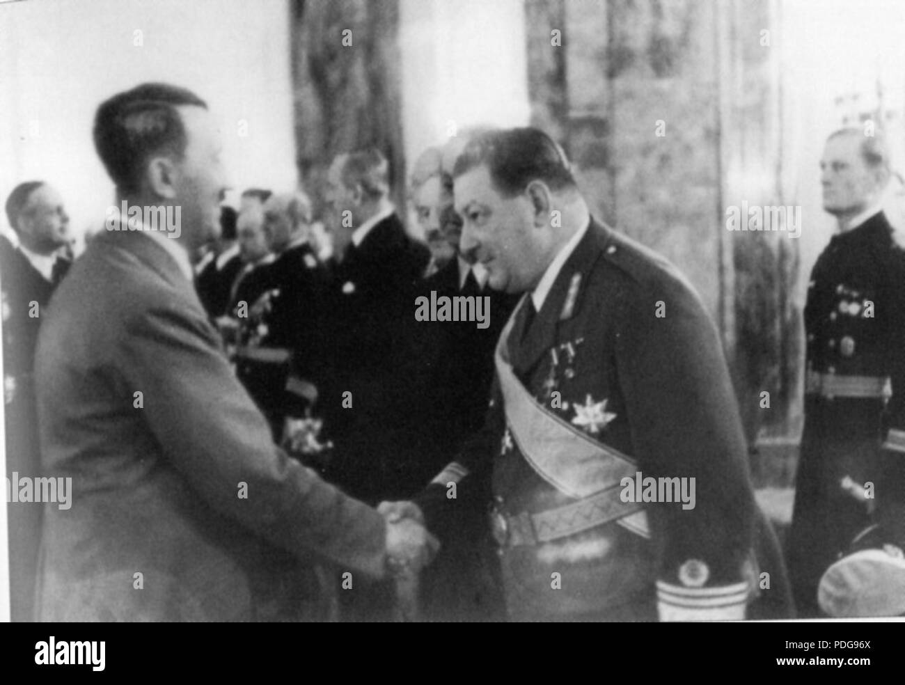 236 Nikolai Reek et d'Adolf Hitler Banque D'Images