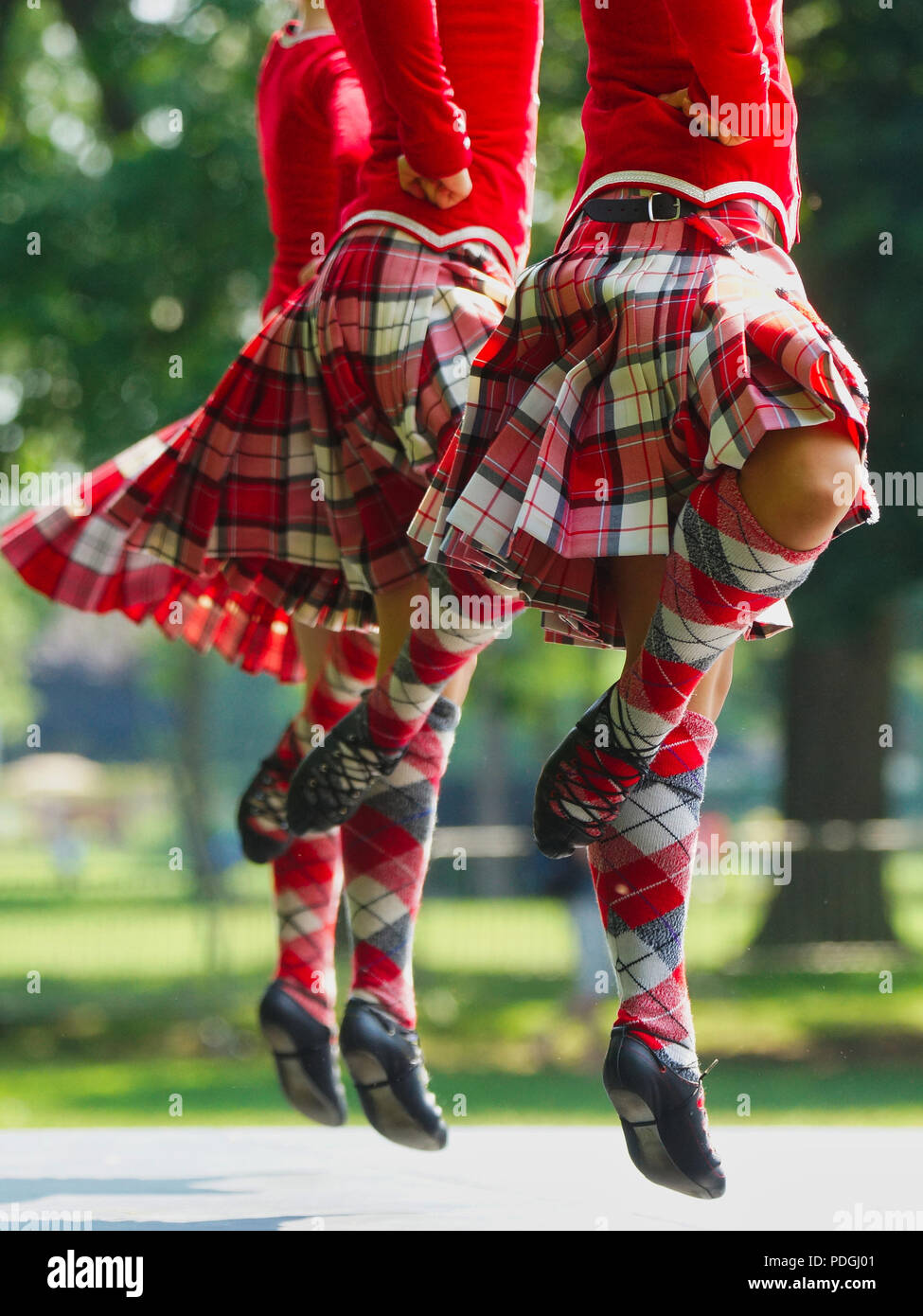Montréal, Canada, le 5 août 2018.des compétitions de danse à la Montreal Highland Games. Credit:Mario Beauregard/Alamy Live News Banque D'Images