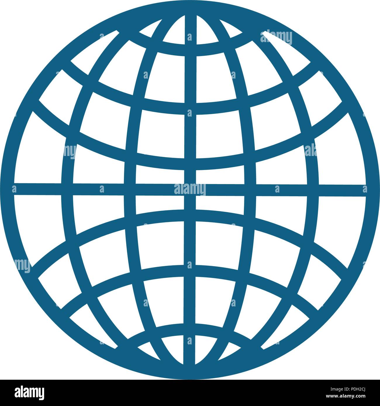 Logo monde Banque d'images vectorielles - Alamy