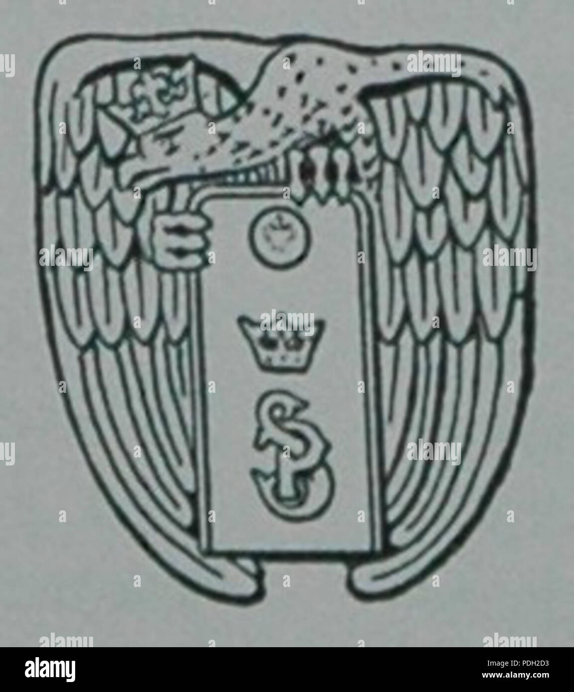 350 PP - odznaka Szkola Banque D'Images