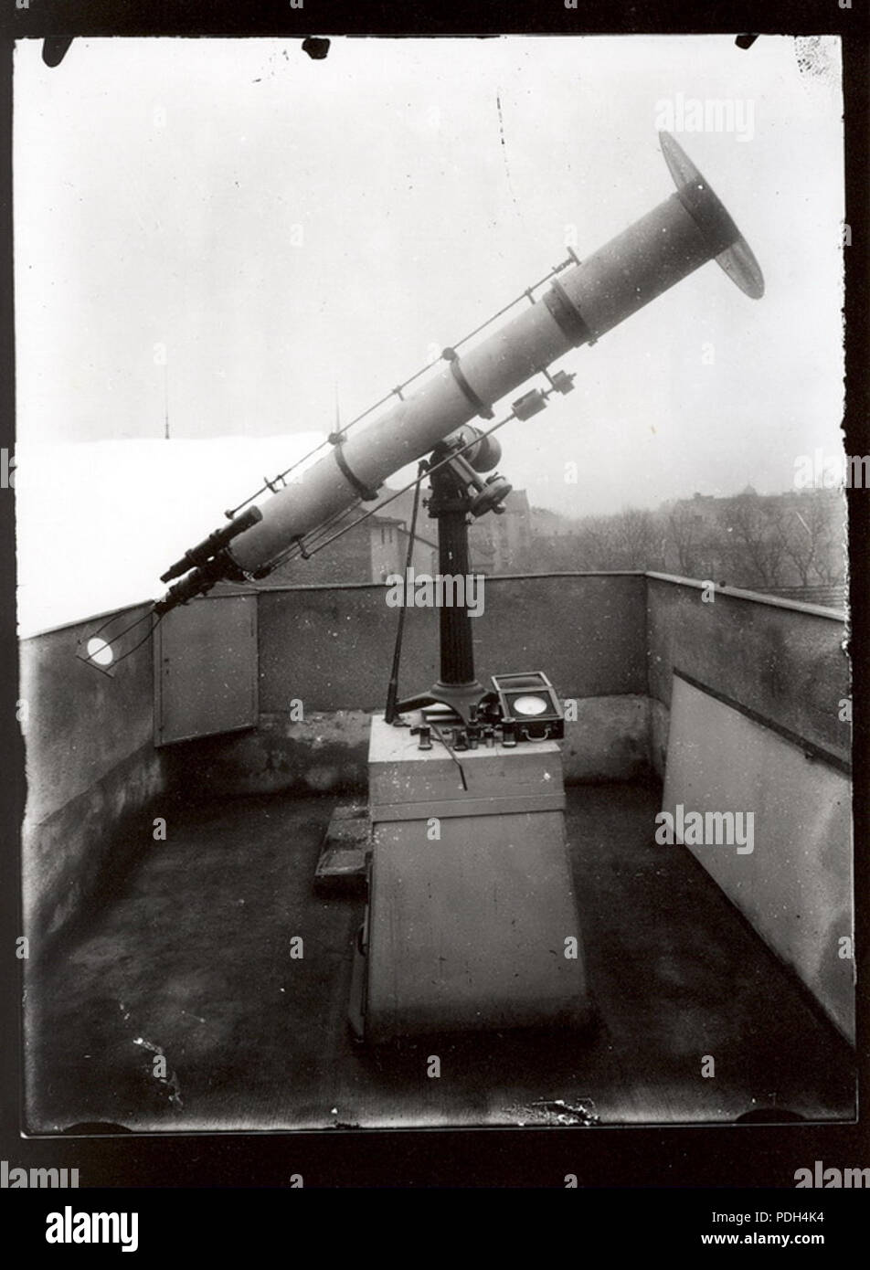 Réfracteur 186 Kraus Merz Banque D'Images