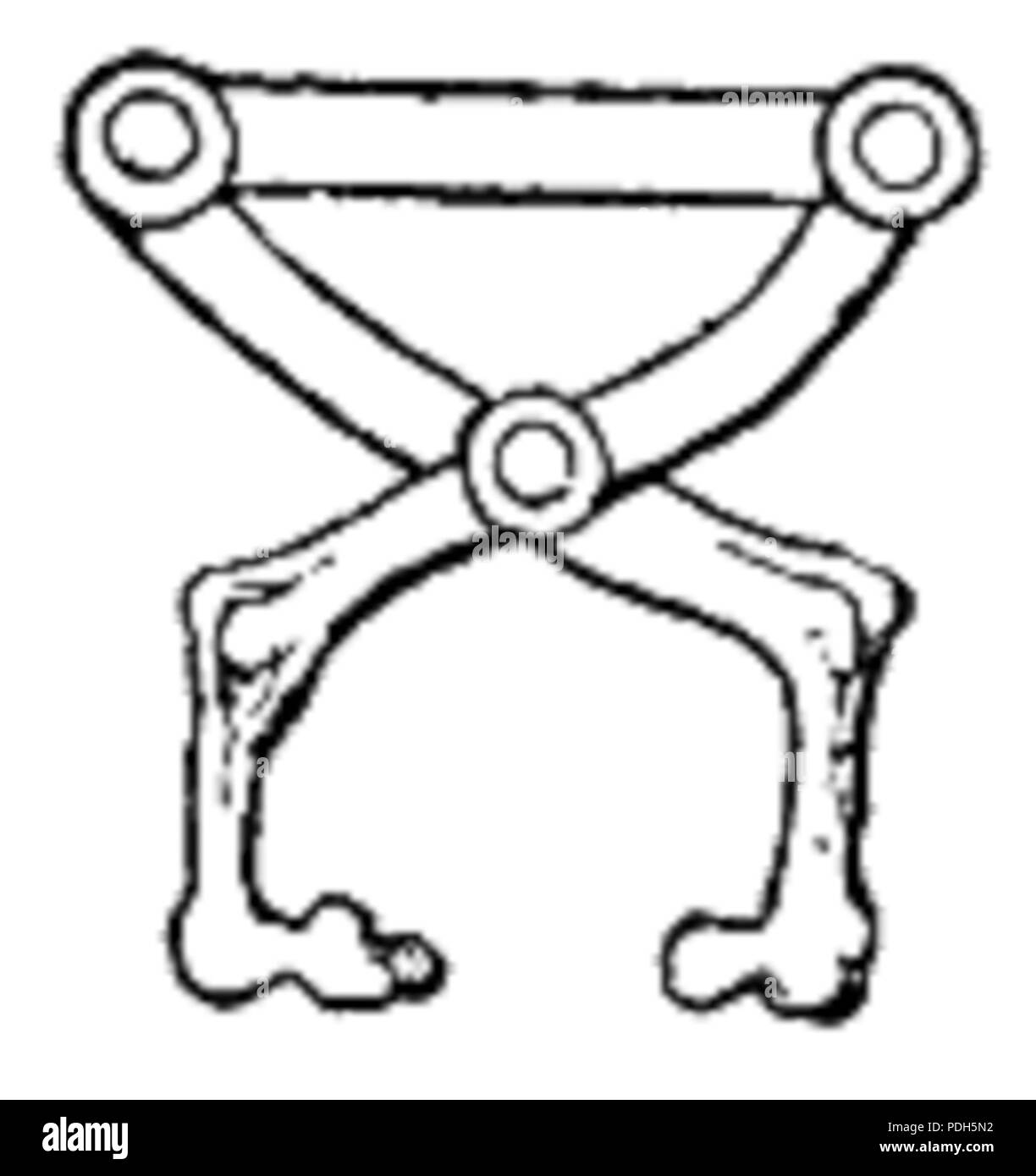 282 fällstol, Nordisk familjebok Seed Banque D'Images