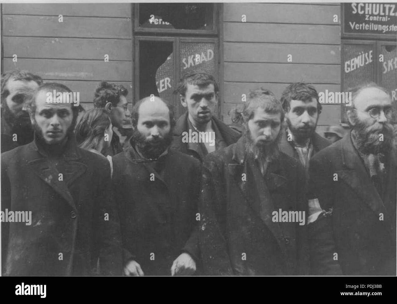 347 Rapport Stroop - insurrection du Ghetto de Varsovie - IPN12 Banque D'Images