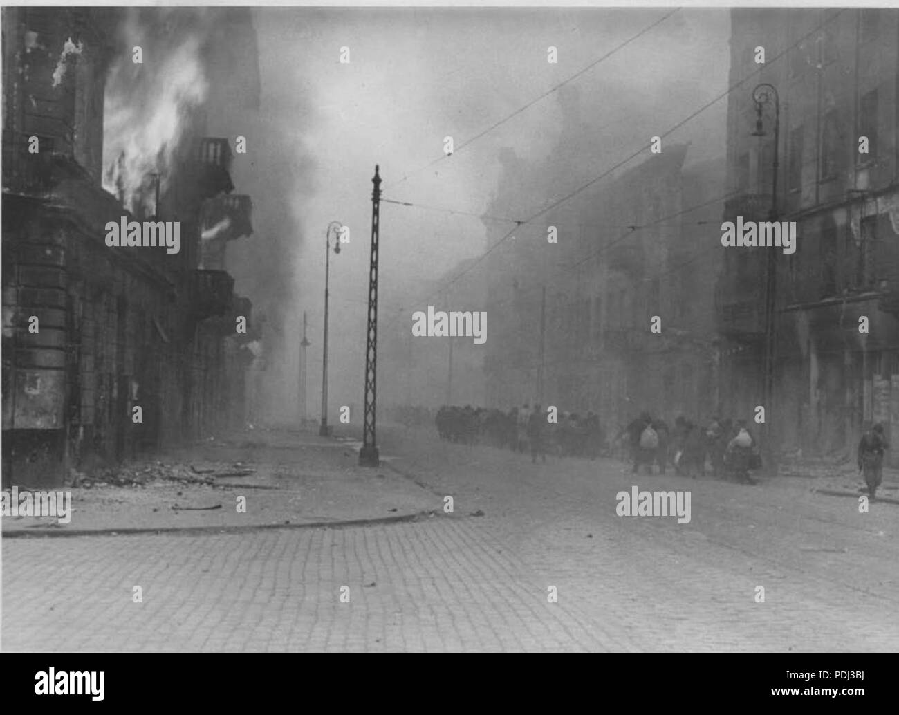 347 Rapport Stroop - insurrection du Ghetto de Varsovie - IPN29 Banque D'Images