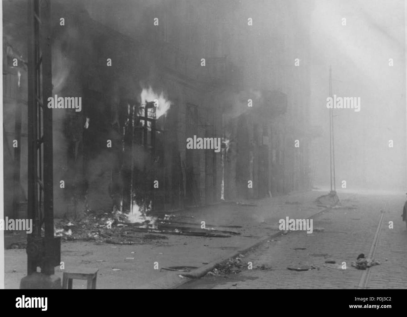 347 Rapport Stroop - insurrection du Ghetto de Varsovie - IPN45 Banque D'Images