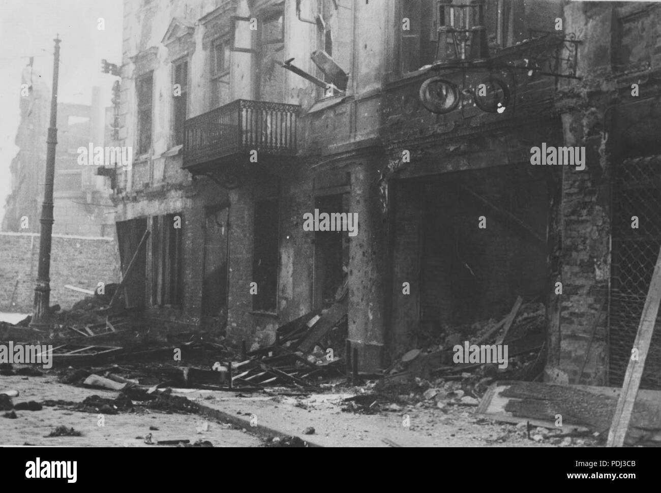 347 Rapport Stroop - insurrection du Ghetto de Varsovie - NARA50 Banque D'Images