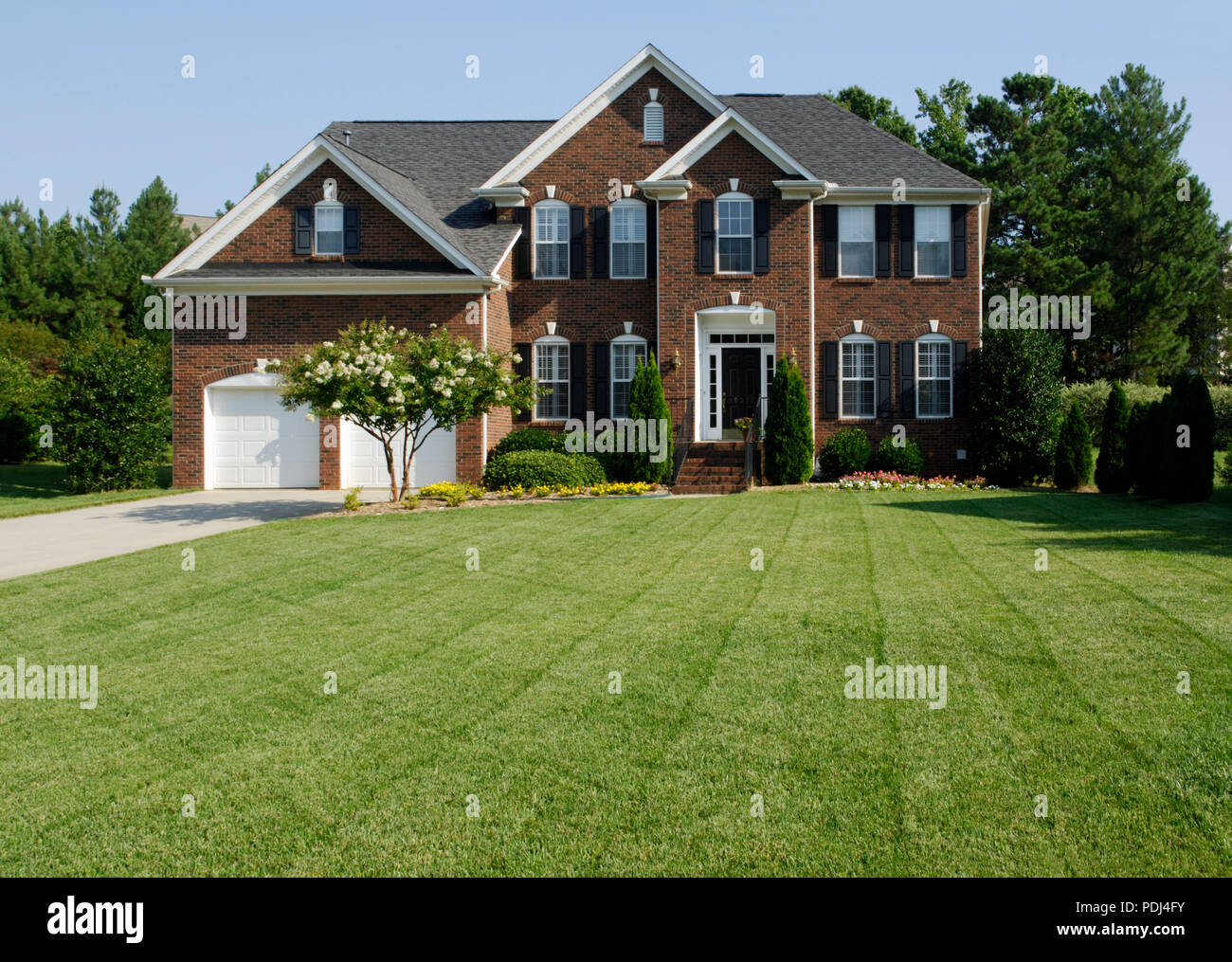 Maison de banlieue Banque D'Images