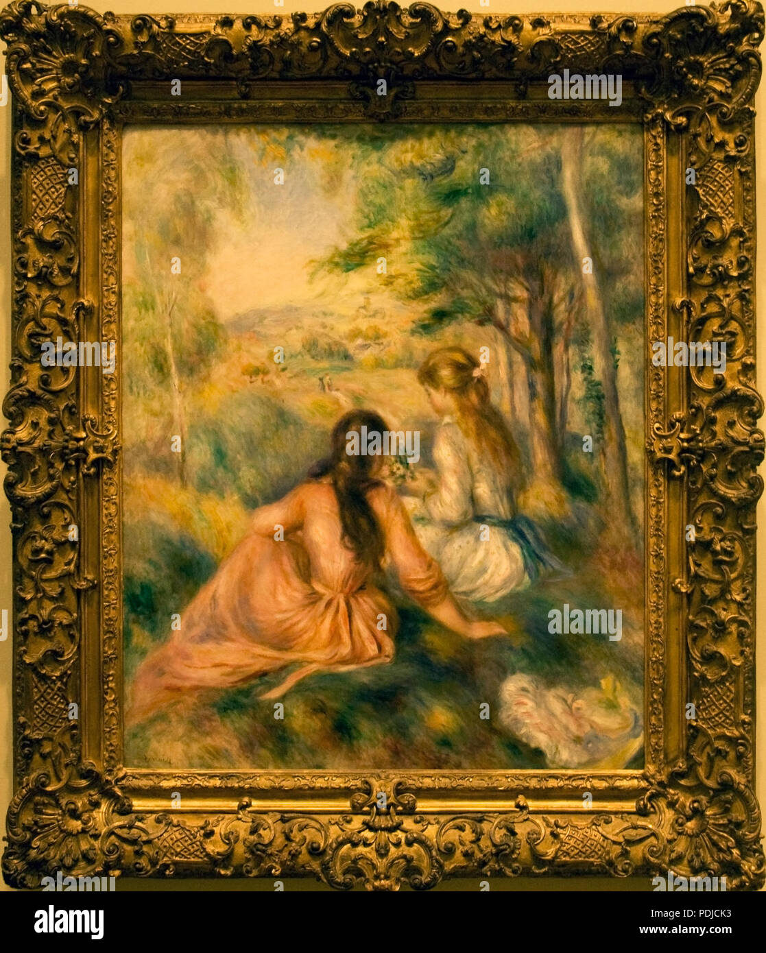 18 Dans le pré Banque D'Images