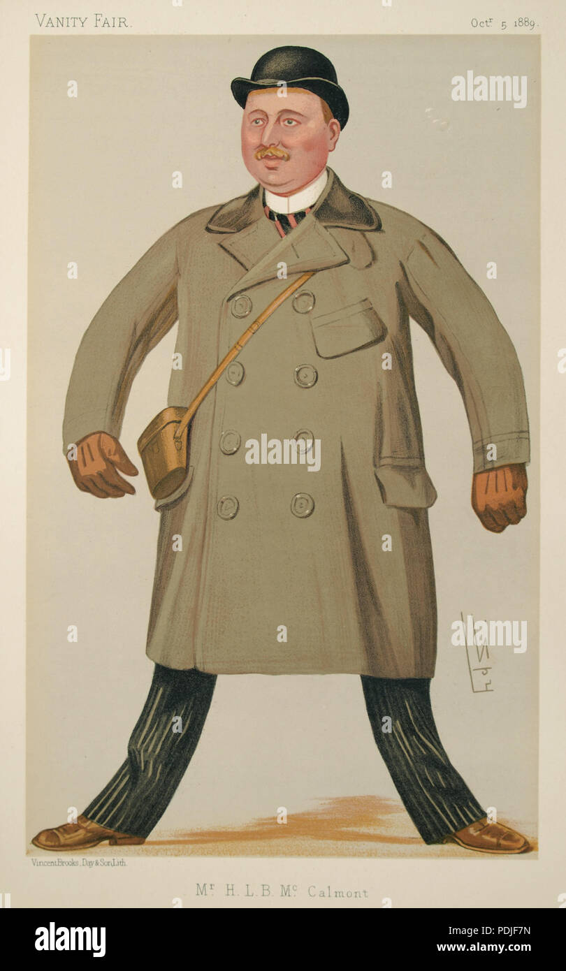 Harry 24 LB McCalmont, Vanity Fair, 1889-10-05 Banque D'Images