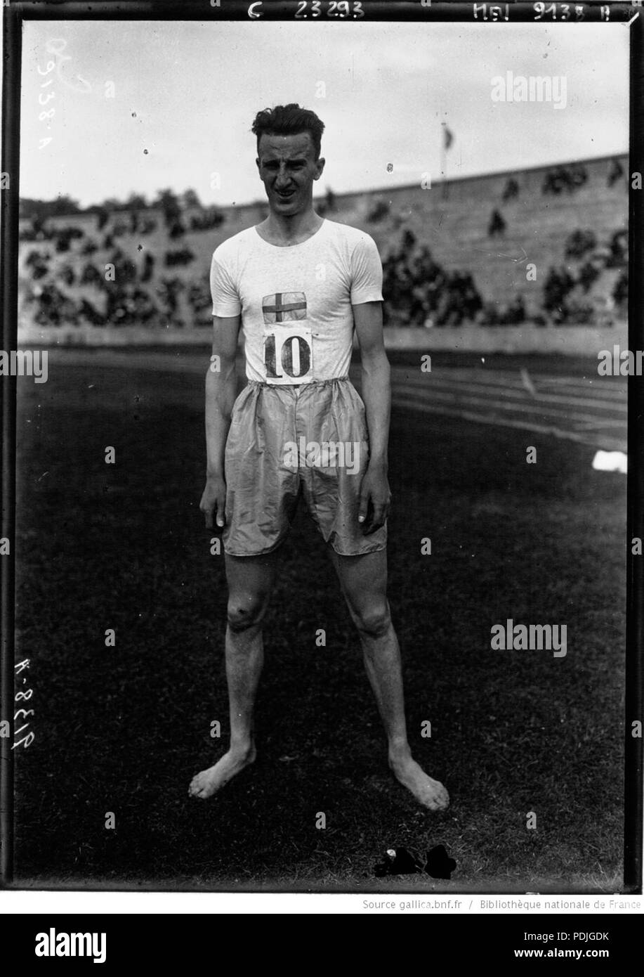 345 Sten Pettersson, 1923 Banque D'Images
