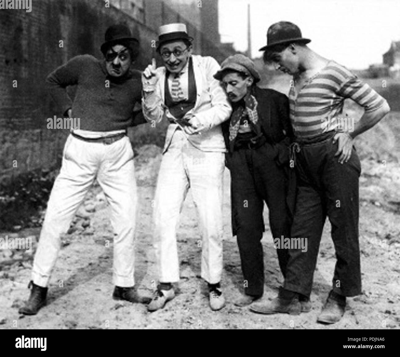 383 Z filmu Tu ten kámen (1923) Banque D'Images