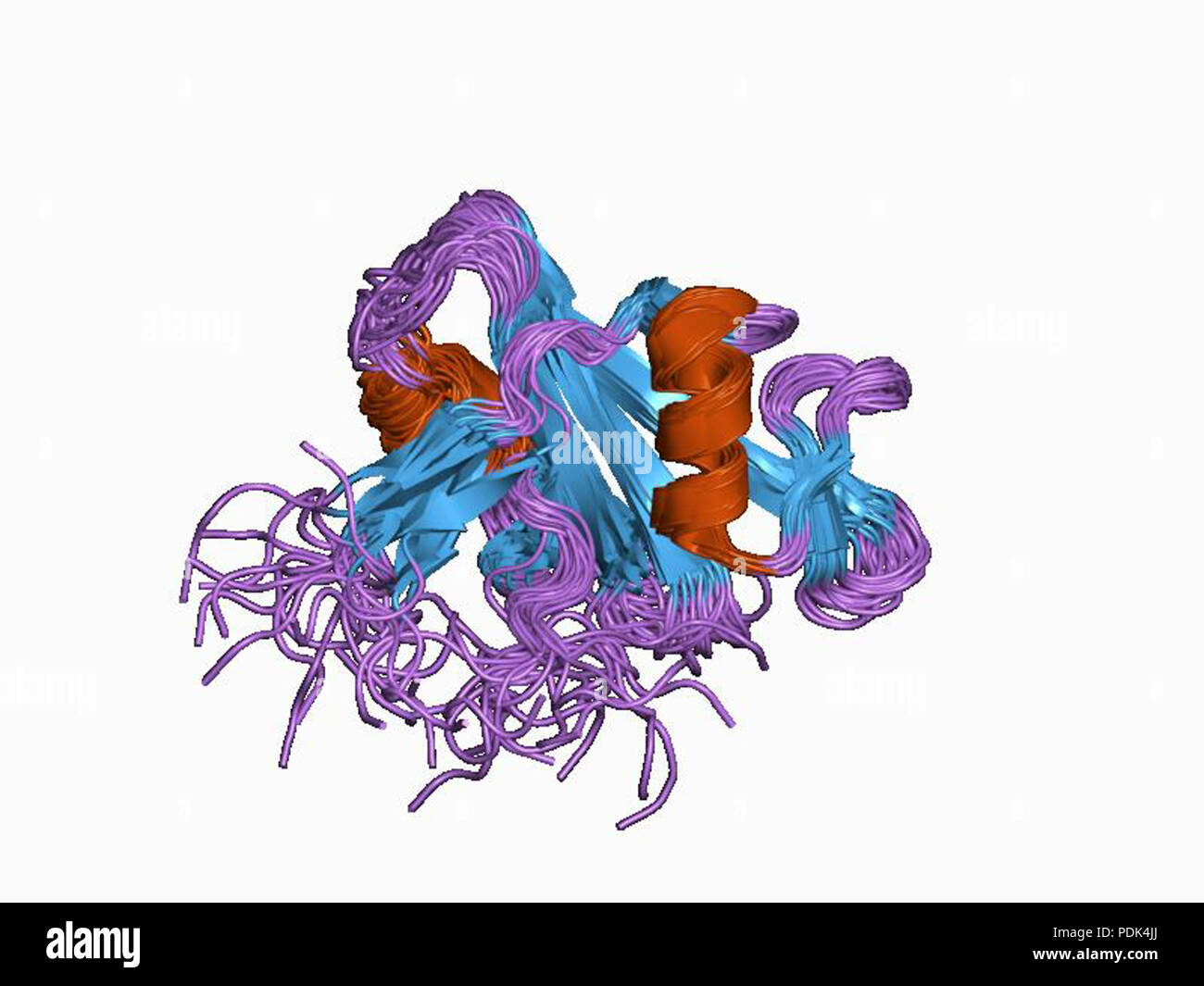 6 PDB 1ab2 EBI Banque D'Images
