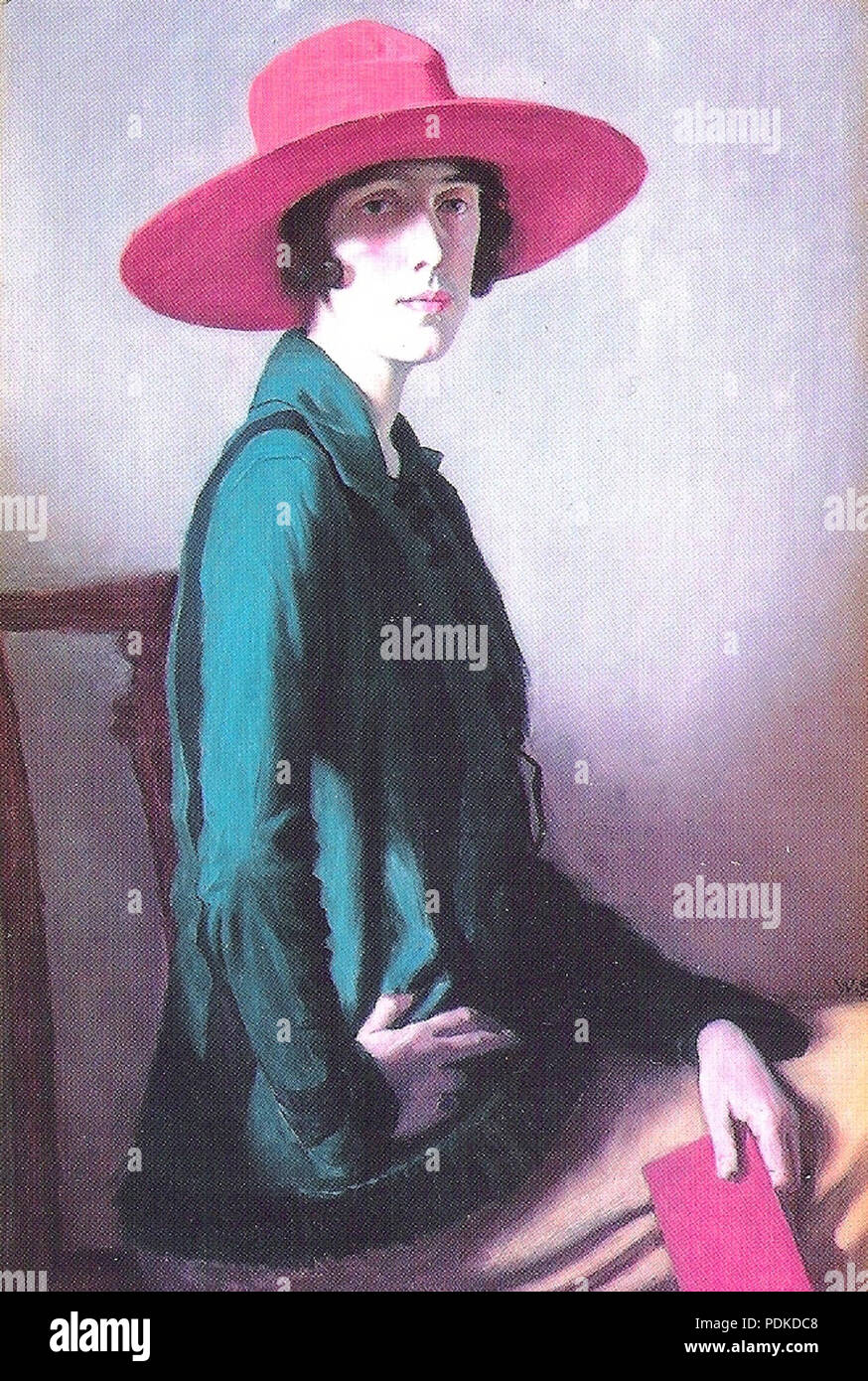 39 Vita Sackville-West par William Strang Banque D'Images