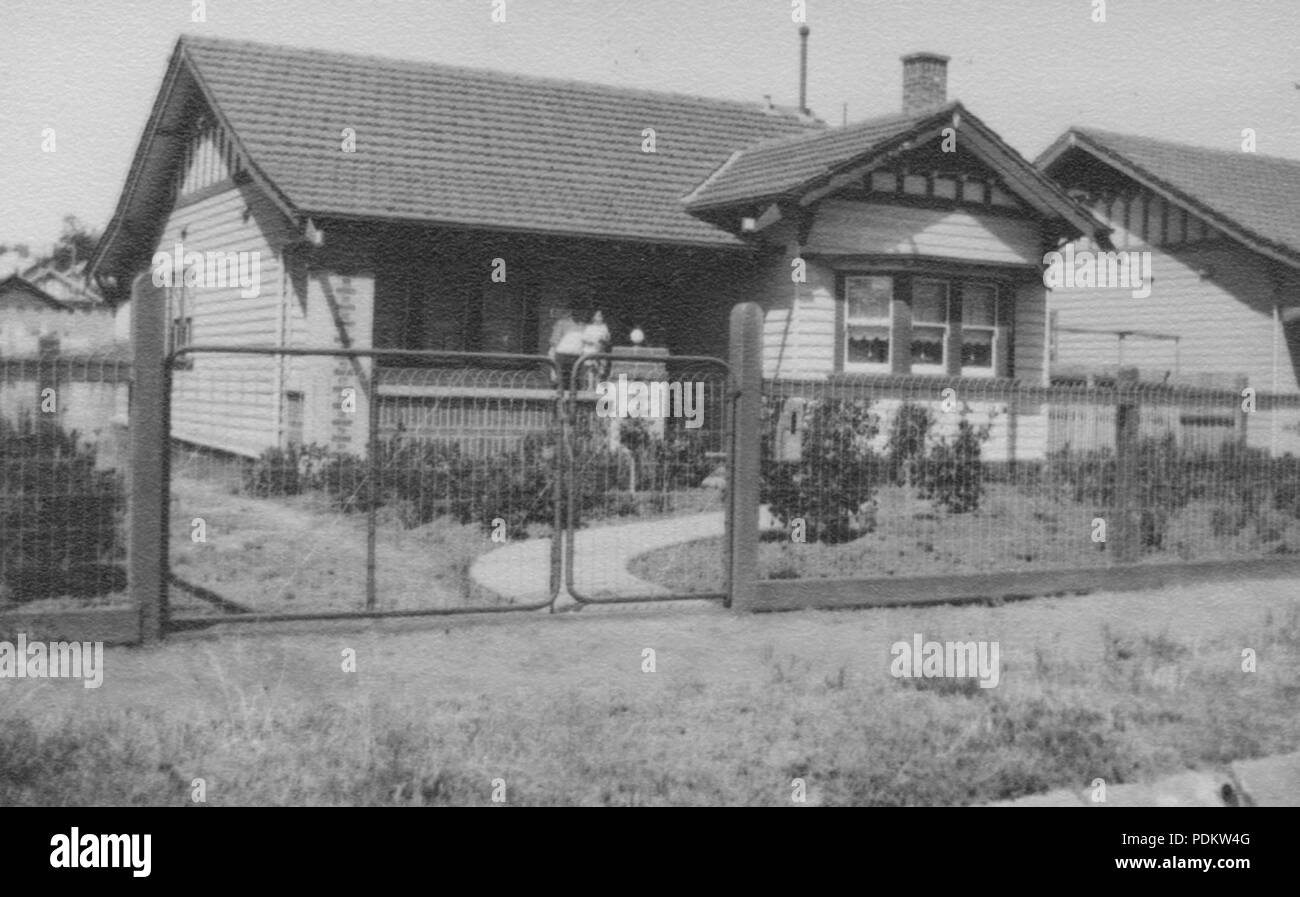 29 style bungalow californien accueil Melbourne Banque D'Images