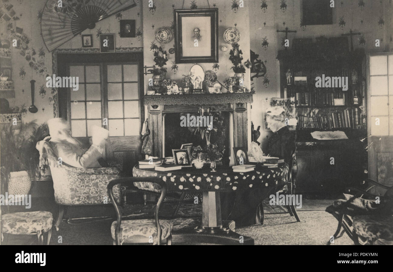 128 Pôle Samuel Phillips et sa femme Banque D'Images