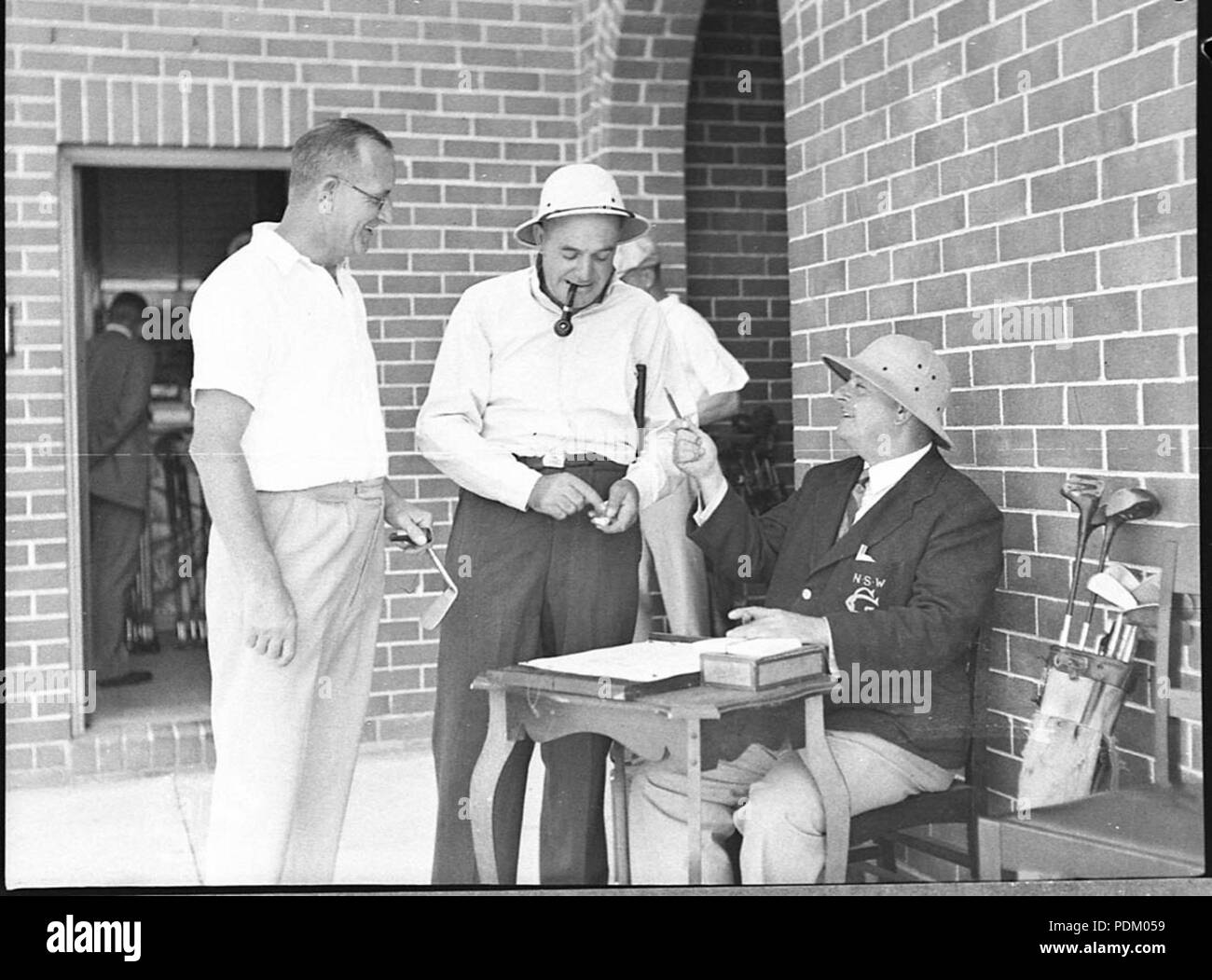 138 20030 SLNSW au Golf , Golf Links à La Perouse prises pour le golf en Australie Banque D'Images