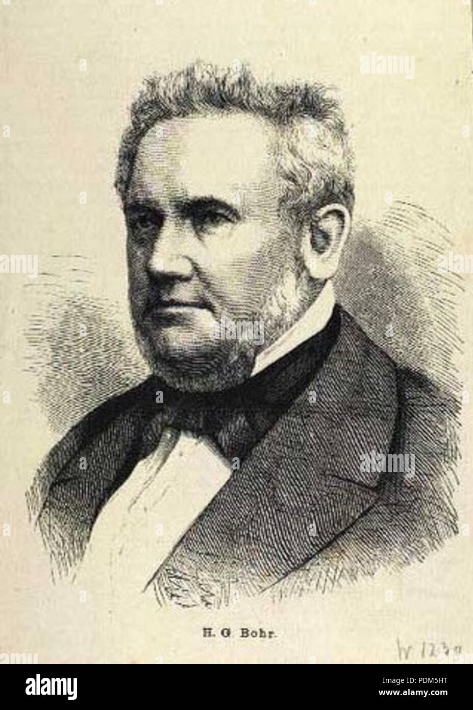152 Henrik Georg Christian Bohr Banque D'Images