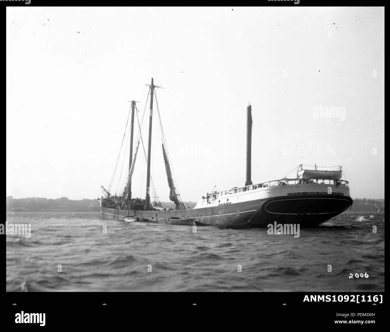 128 INCA Schooner Banque D'Images