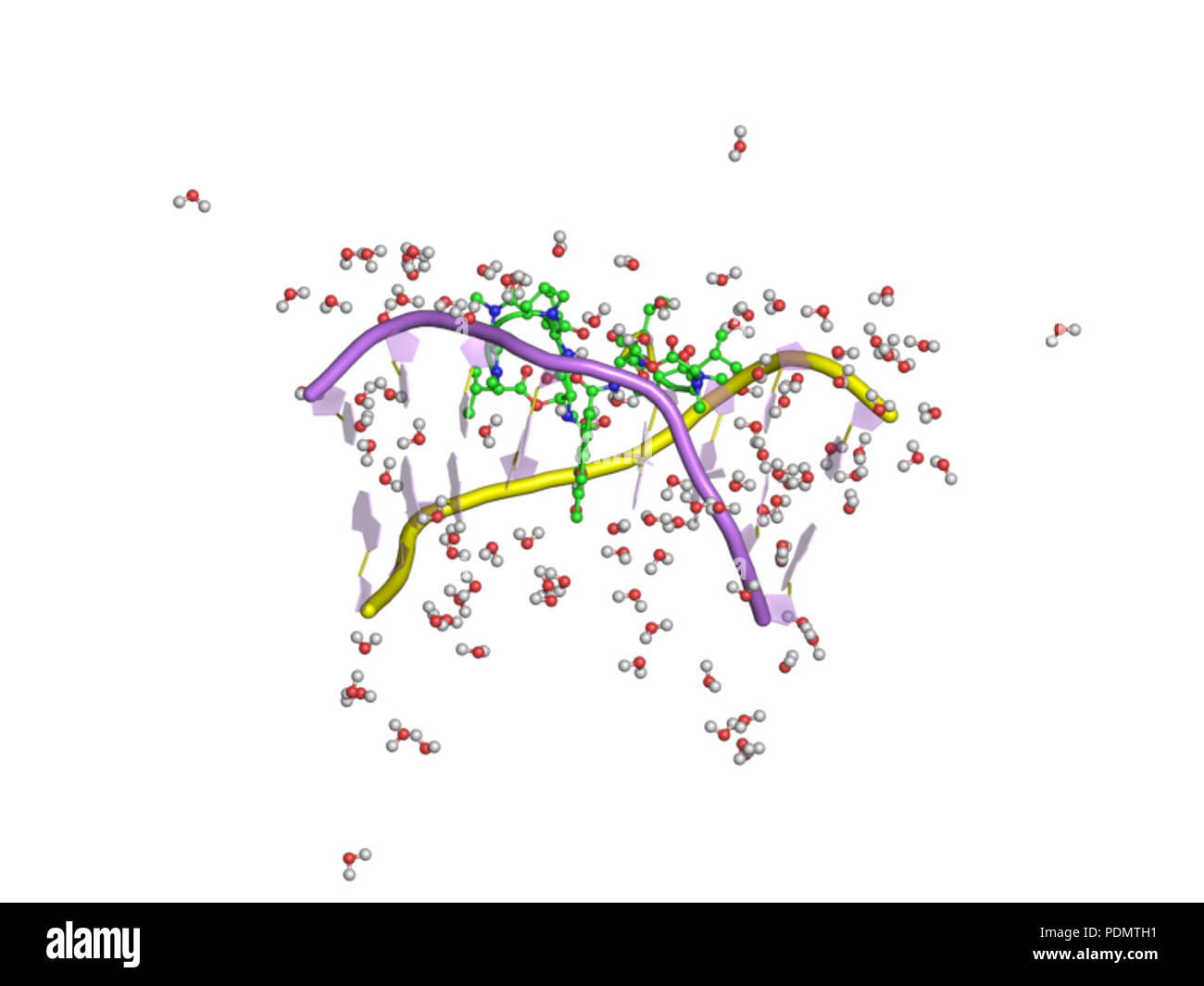174 PDB 2d55 EBI Banque D'Images