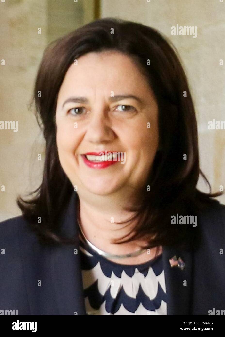 Annastacia Palaszczuk 2016. Banque D'Images