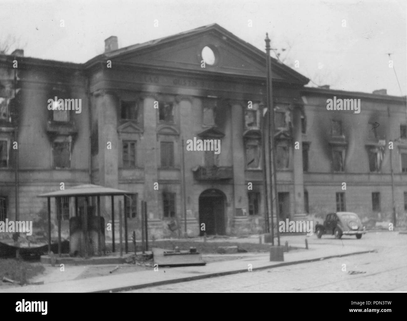 347 Rapport Stroop - insurrection du Ghetto de Varsovie 02 Banque D'Images