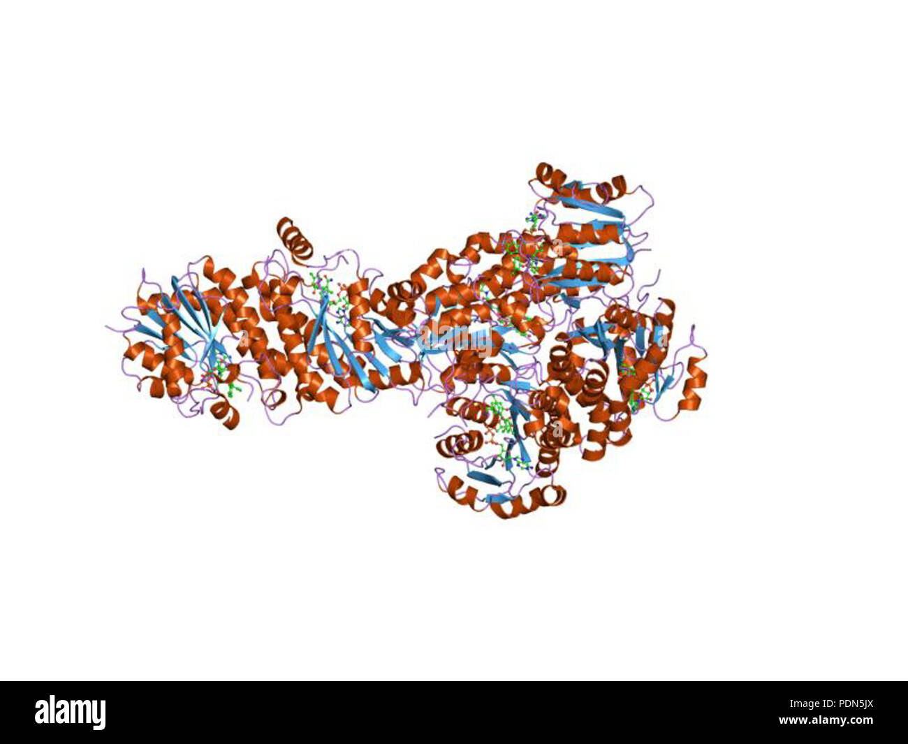 162 PDB 2b35 EBI Banque D'Images