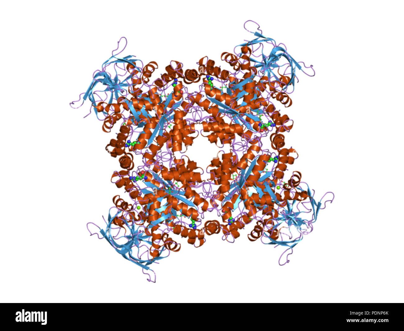 259 PDB 3s7 EBI Banque D'Images