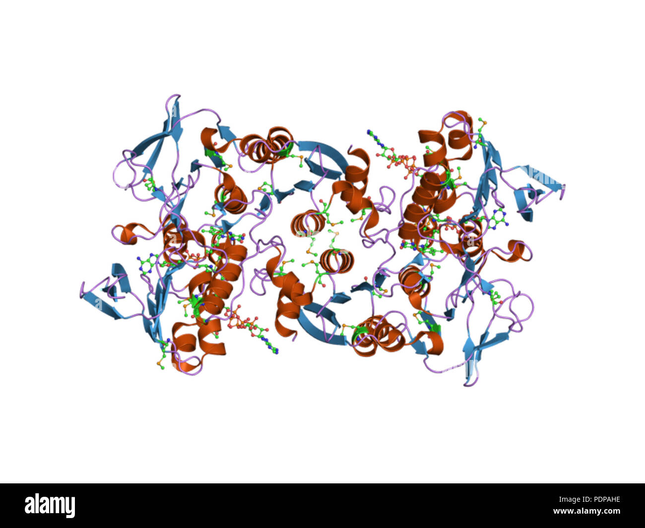 265 3PDB EBI CGB Banque D'Images