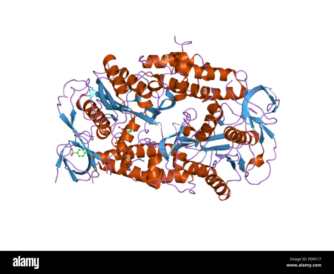 277 3PDB EBI eiu Banque D'Images