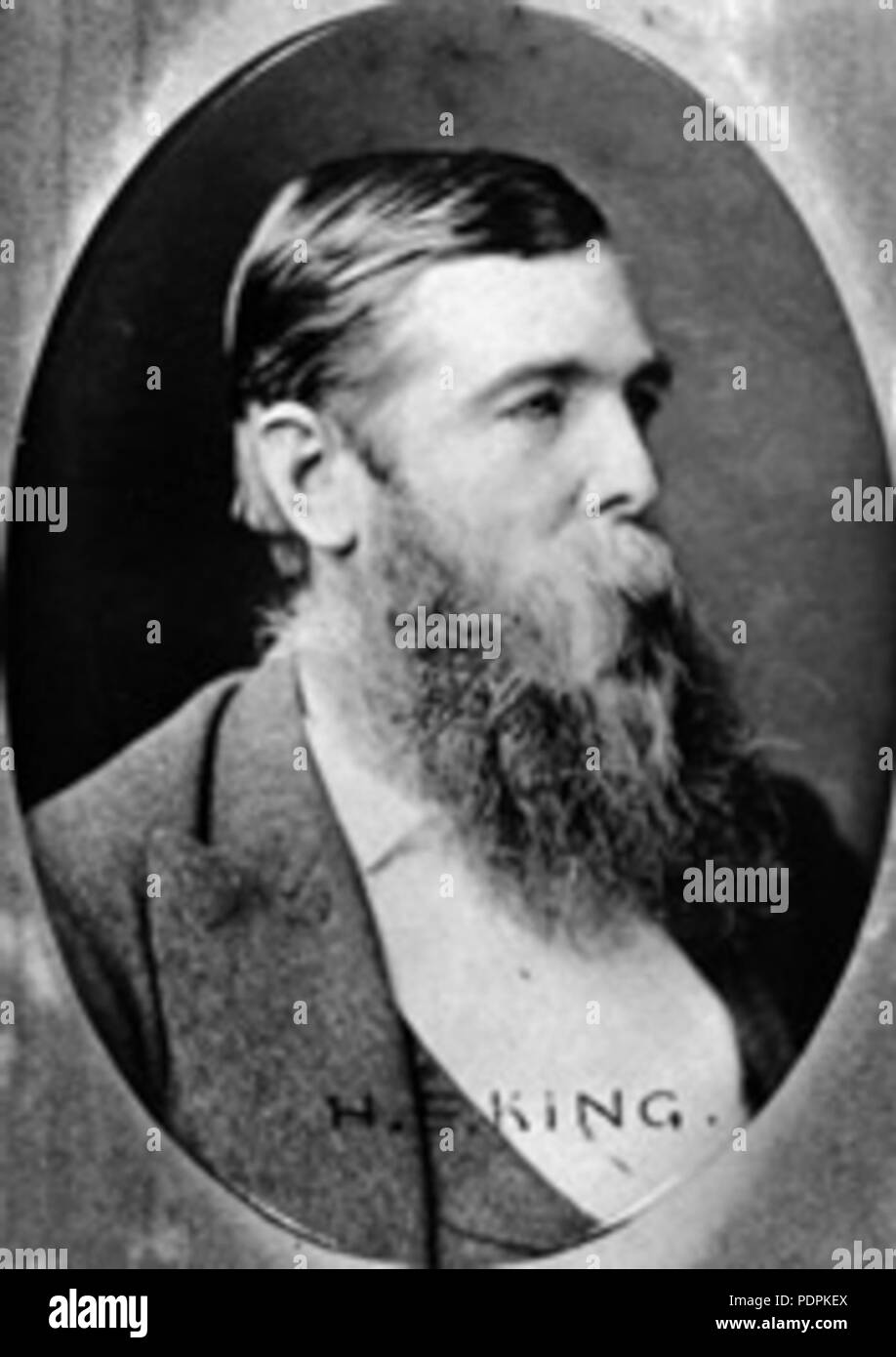 56 Henry Edward King - politicien du Queensland Banque D'Images